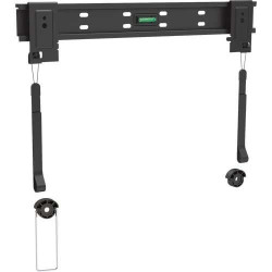 Supporto murale inline staffe per monitor piatto con diagonale da