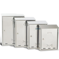 Cassetta postale metalplus 30x40x15cm inox serie elios [3100x/3]