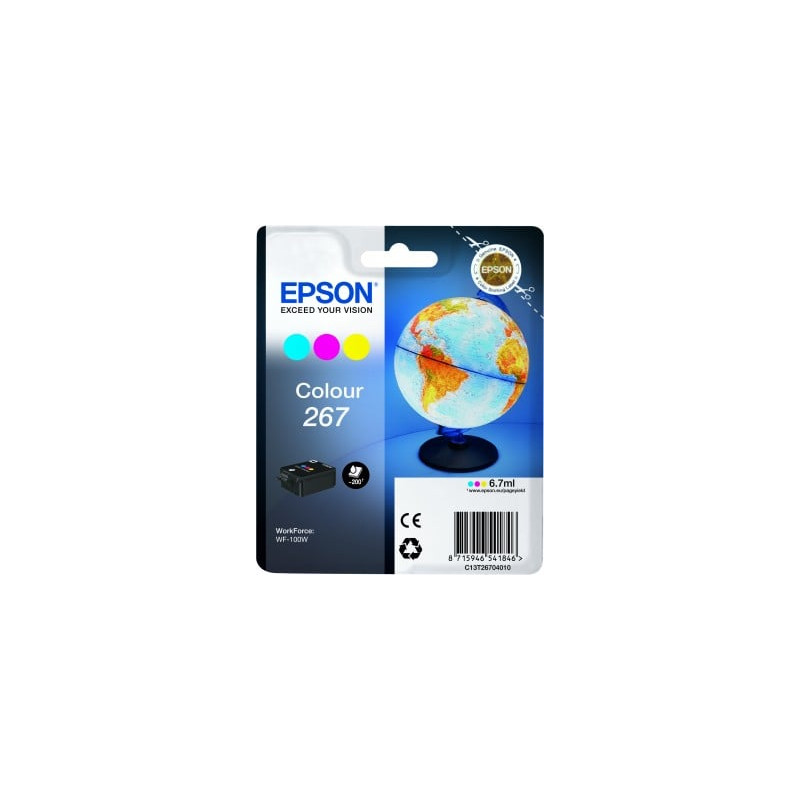 Cartuccia epson a colori 267 globe [c13t26704010]