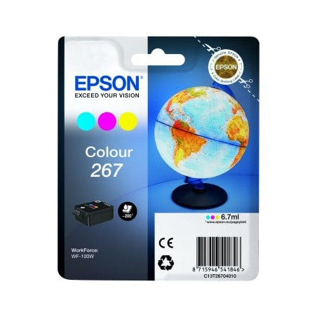 Cartuccia epson a colori 267 globe [c13t26704010]