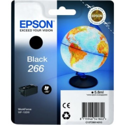 Cartuccia epson nero 266 globe [c13t26614010]