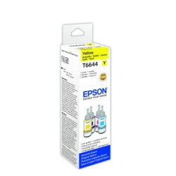 Cartuccia epson t6644 giallo inchiostro in bottiglia 70ml [c13t664440]