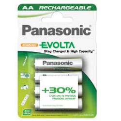 Pila ricaricabile panasonic 4 pz. stilo aa 1,2v infinum [c307016]