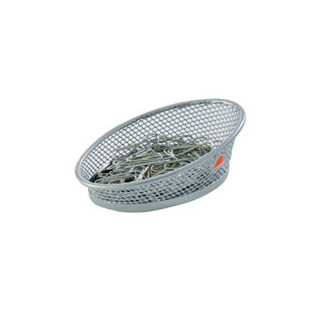 Portaclips alba mesh argenti in rete metallica [meshclip/m]