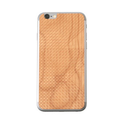 Custodia lazerwood iphone 6 marone marmo [b1181]