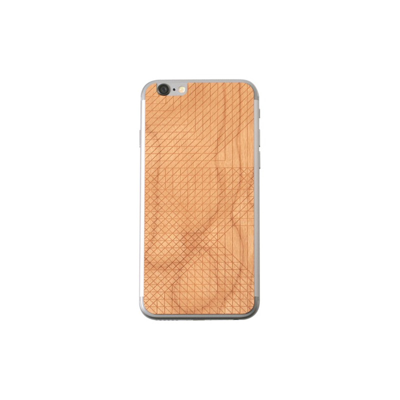 Custodia lazerwood iphone 6 marone marmo [b1181]