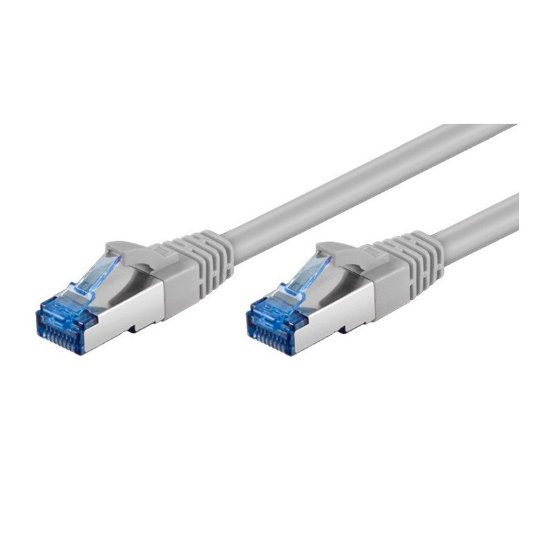 Cavo di rete patch in rame cat. 6a grigio sftp 2 mt