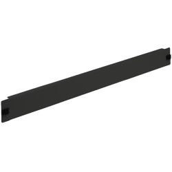 Pannello cieco toolless 2 clip per armadi rack 19'' 1u nero