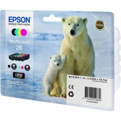 Cartuccia epson t2616 multipack bk/c/m/y