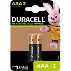 Pila ricaricabile duracell 2 pz. precharged aaa mini stilo dl [81418240]