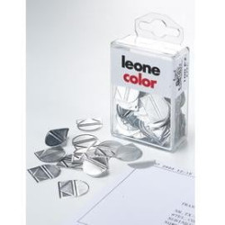 Fermagli leone 100 pz. angolario in alluminio [appc]