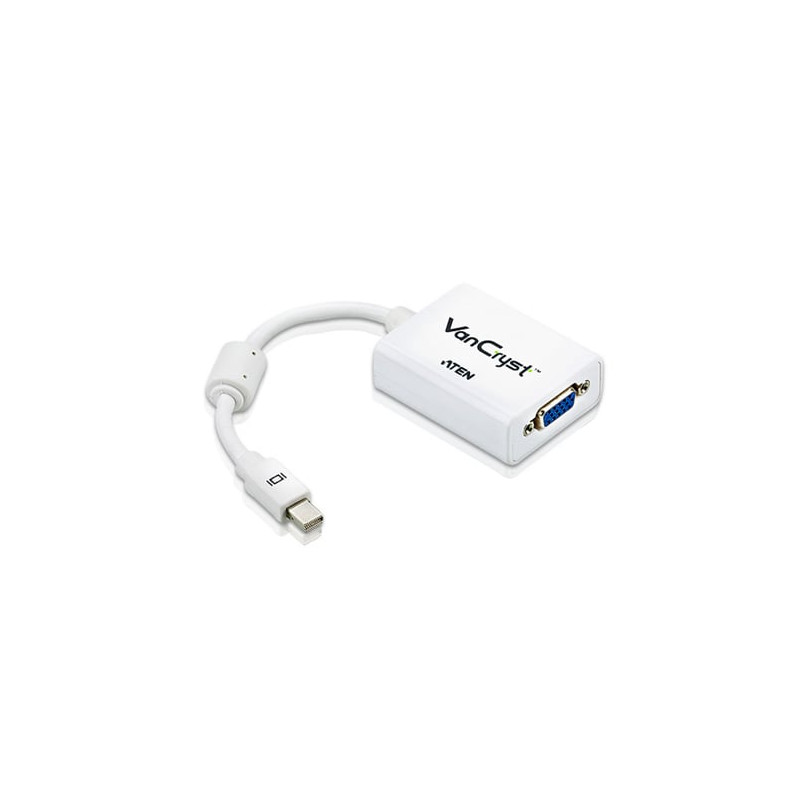 Adattatore displaypor aten vc920 da mini displayport maschio a vga