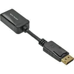 Adattatore displayport inline da displayport maschio a hdmi femmina,
