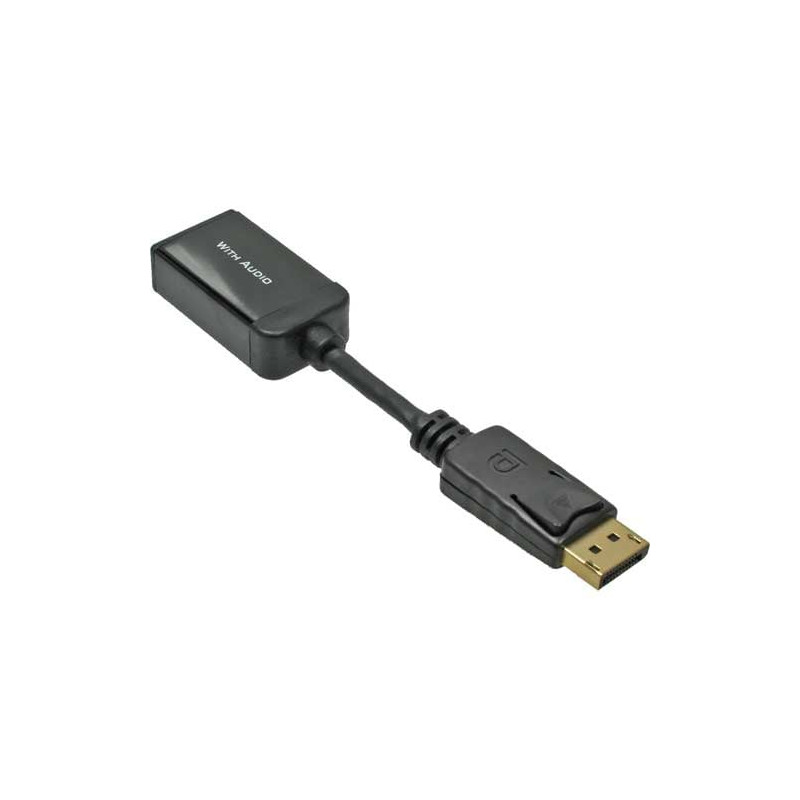 Adattatore displayport inline da displayport maschio a hdmi femmina,