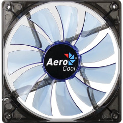 Ventola 140x140 aerocool lighting a led blu [en51400]