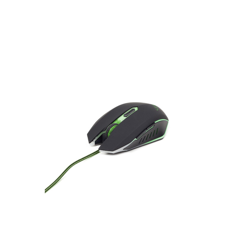 Mouse gembird opt usb 3-tasti verde [musg-001-g]