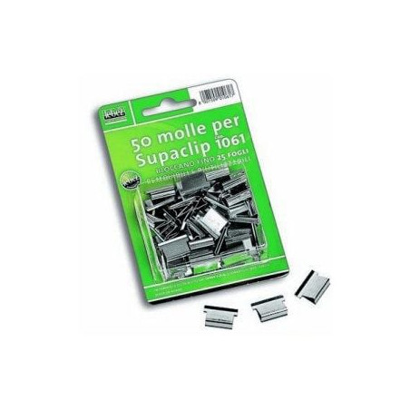 Molla lebez 50 pz. di ricambio per supaclip art.1061 [1061]