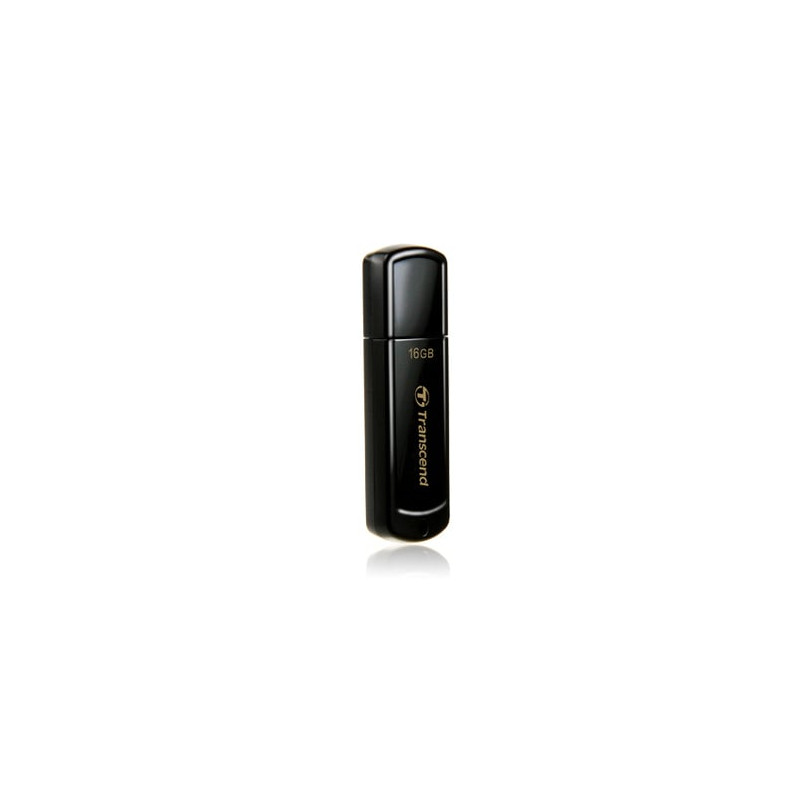 Pen drive 16gb transcend jetflash 350 nero [ts16gjf350]