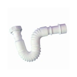 Tubo per scarico lavelli 1" x26 350/730 bianco [goplast ]