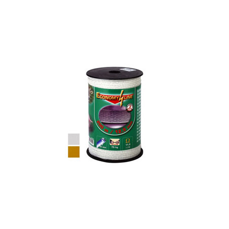 Banda acciaio ama per elettrificatori mm 10 m 200 bianca [ama]