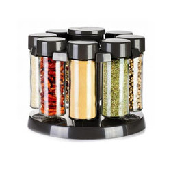 Barattoli tescoma spezie supporto gir. pz.8 [tescoma]