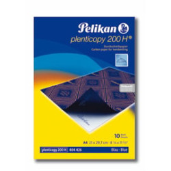 Carta ricalco pelikan blu 10 fogli plentycopy 21x29,7vm [oc31ga]