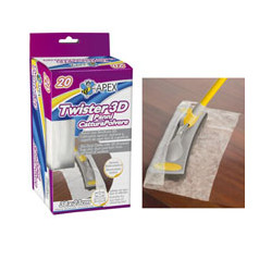 Panni spazzolone apex twister neutro pz.20 10177 [apex]