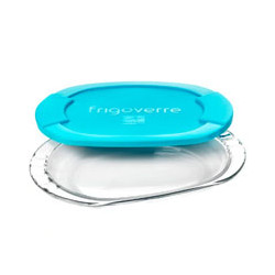 Piatto in vetro bormioli frigoverre affettati 27x20 [bormioli]