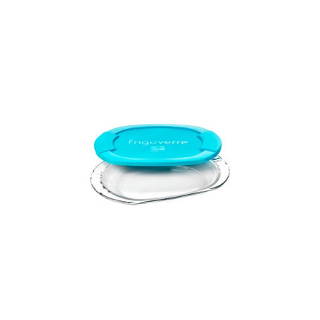 Piatto in vetro bormioli frigoverre affettati 27x20 [bormioli]