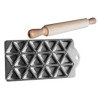 Stampo ottinetti ravioli rettangolare 24 con rullo [ottinetti]