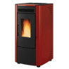Stufa a pellet extraflame ketty nera [extraflame]