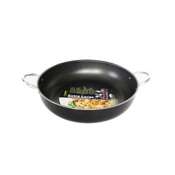 Tegame alluminio zanetti 2 manici cm 38 extra large [zanetti]