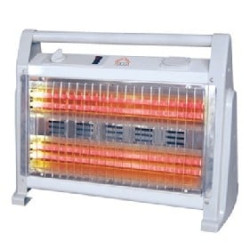 Stufa elettrica dcg sa9524 al quarzo 1600 w+turbo+umidific.