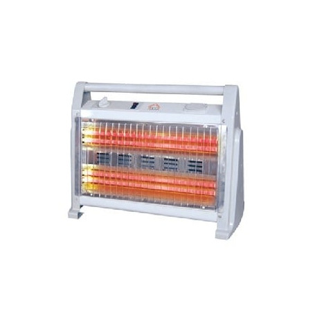 Stufa elettrica dcg sa9524 al quarzo 1600 w+turbo+umidific.