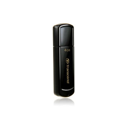 Pen drive 4gb transcend jetflash 350 nero [ts4gjf350]