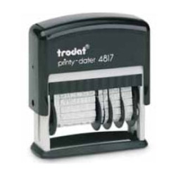 Timbro datario trodat 3.8mm printy eco 4817 [tr4560]