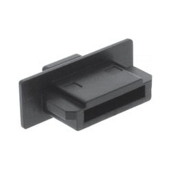 Tappo di chiusura antipolvere inline protezione porte esata, nero,