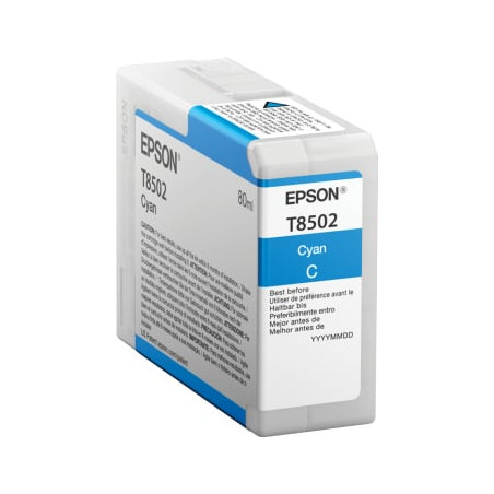 Cartuccia epson ciano t 850 80 ml t 8502 [c13t850200]