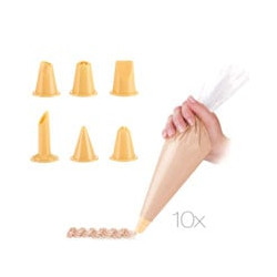 Sacco decoratore tescoma per dolci set pz.10 [tescoma]