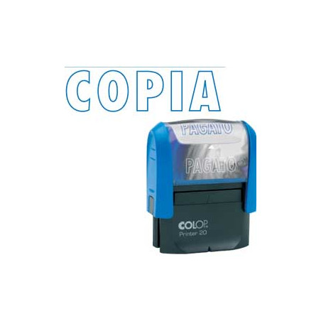 Timbro printer colop 20/l0126 "pagato" 14x38mm [printer.20/l0126]