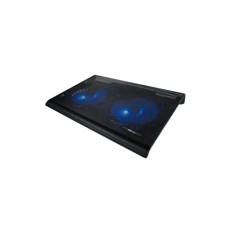 Supporto per notebook trust 20104 azul cooling stand dual fans [20104]