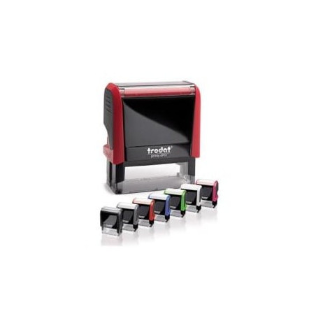 Timbro autoinchiostrante trodat printy 4913 eco rosso [tr3931r]