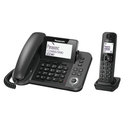 Cordless panasonic kx-tgf310exm nero [kx-tgf310exm]