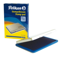 Cuscinetto per timbri pelikan blu 7x11cm [0beb13]