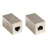 Adattatore di rete inline accoppiatore cavi lan cat.5e da rj45 femmina