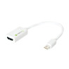 Adattatore mini displayport (thunderbolt) 1.2 / hdmi 15cm bianco