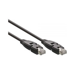 Cavo di rete patch cat.6a inline lan orientabile 180Â°(10giga), 500mhz,