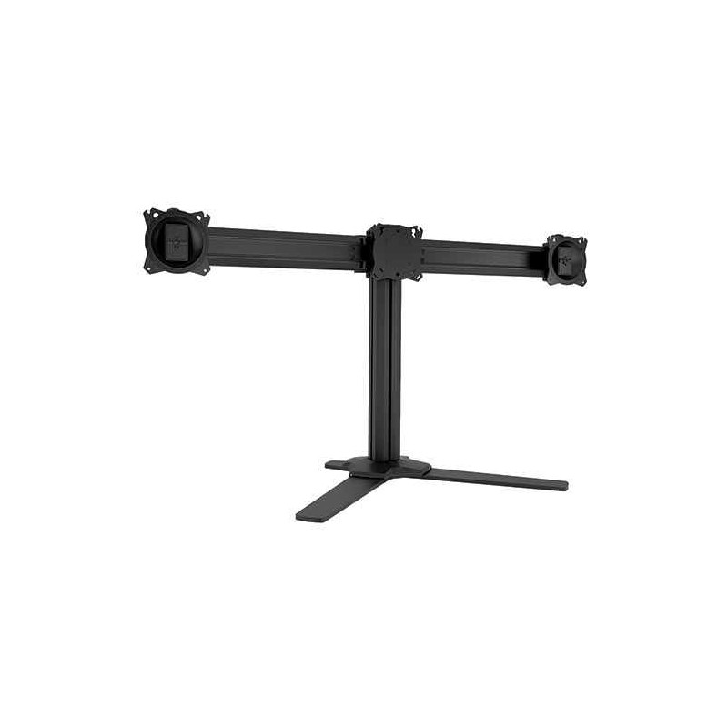 Supporto monitor itb - base da tavolo per monitor doppio 20-30"