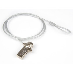 Cavo di sicurezza hamlet per notebook a combinazione 120 cm [xnblock12n]