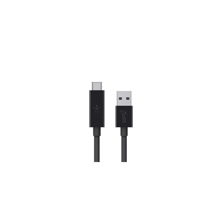 Cavo usb belkin 3.1 superspeed usb-c su usb-a 1m nero [f2cu029bt1m-blk]